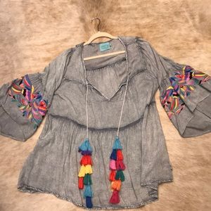 Fiesta Blouse by Judith March!